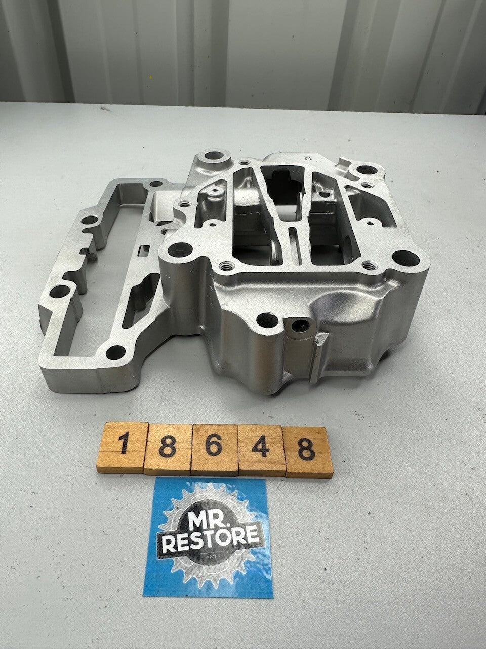 Honda XLV750R Cylinder Head Cover - Vapour Blasted
