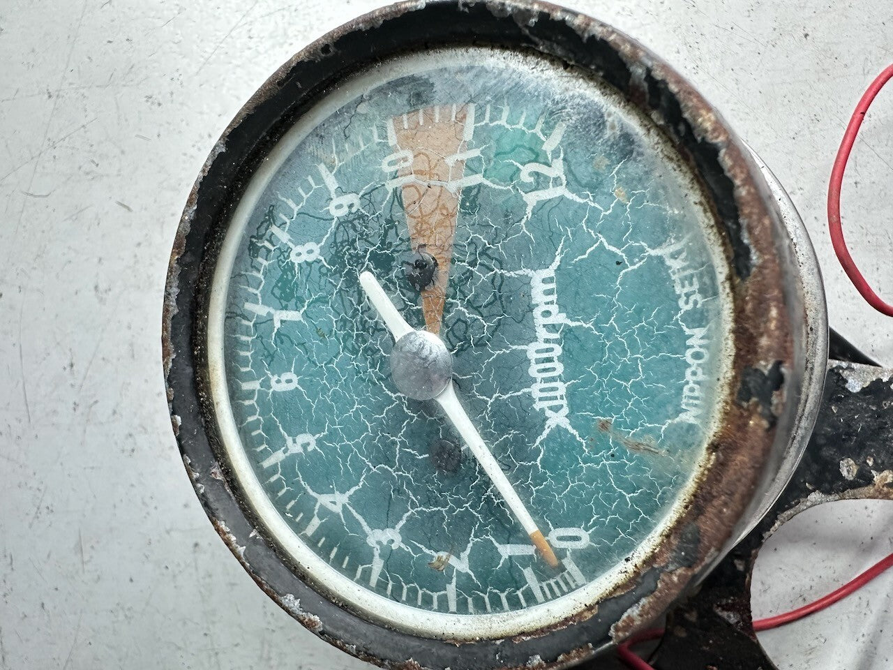 Honda CB350 Four (Early) KMH Speedometer Tachometer, Harness & Bracket (Tested)