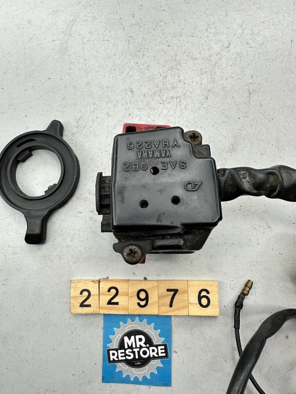 Yamaha XJ900 XJ750  L/H Handlebar Switch & Choke Lever