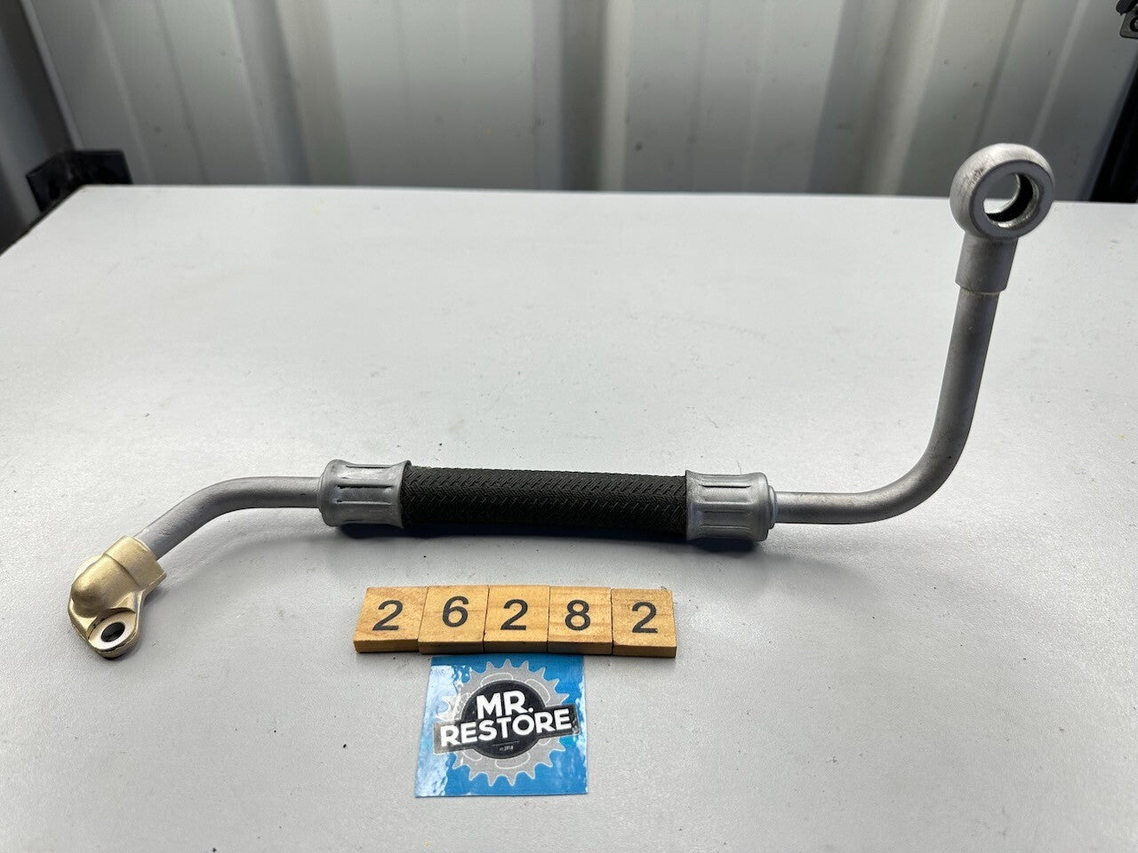 Yamaha FZR600 FZR500 Oil Cooler Hose Line Pipe 1 - 3HE-13464  3HE-13464-00