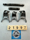 Honda CR125R 1983-84 Gear Shift Fork & Shaft Set