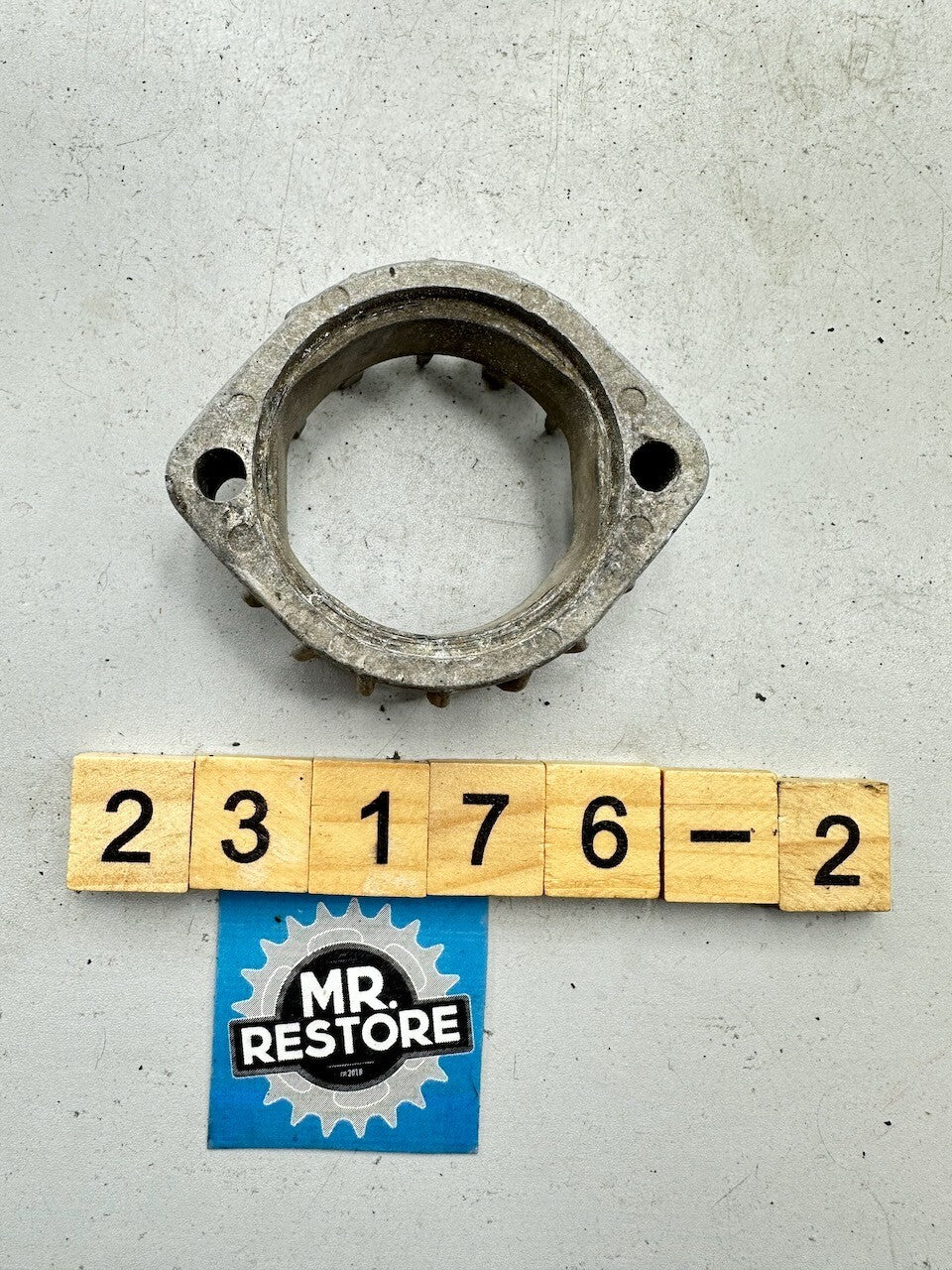 Yamaha XJ900 Diversion XJ700 OEM Exhaust Ring Nut Flange 31A-14612