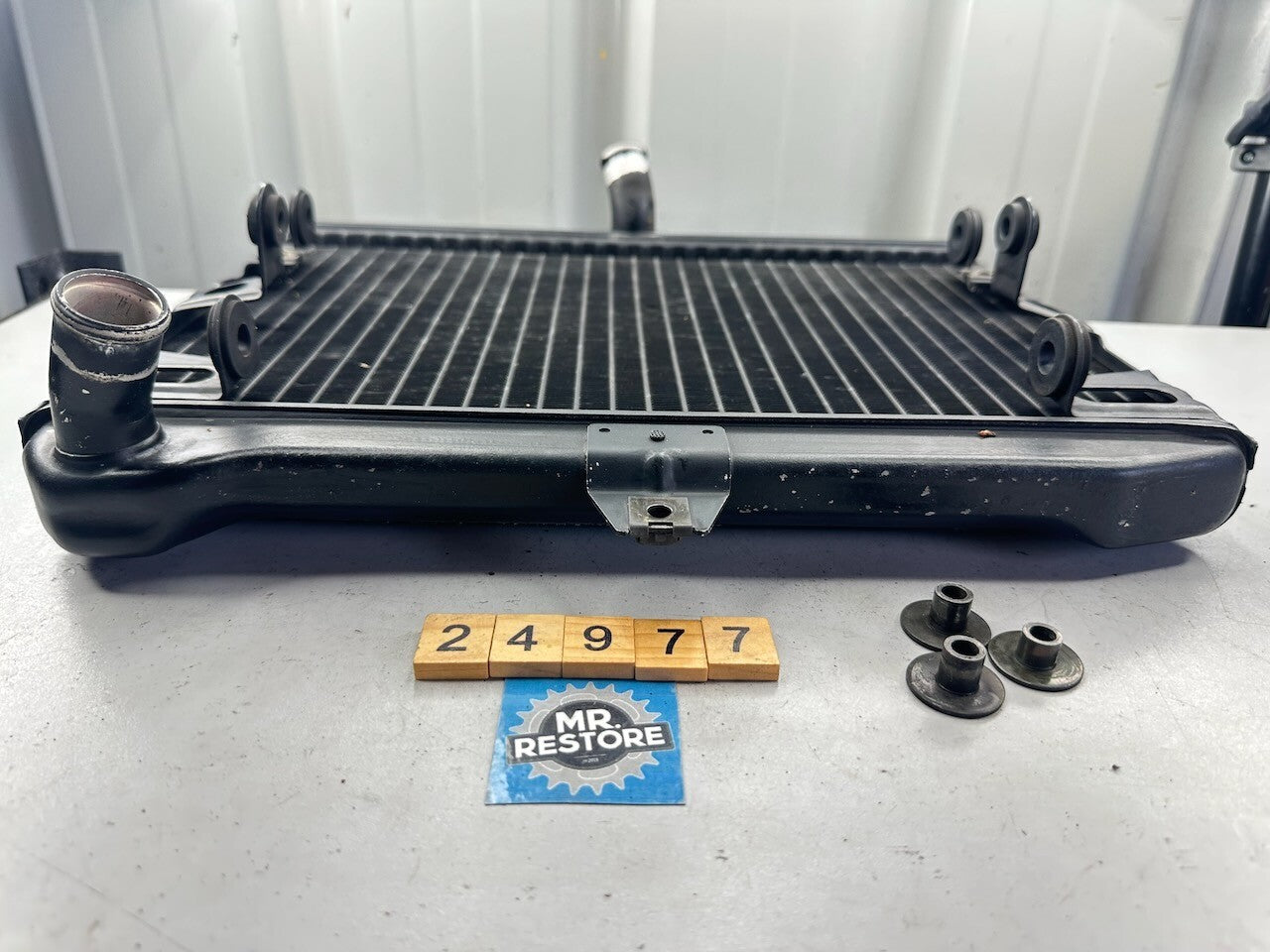 Yamaha V-Max 1200 VMX12 '85-03' OEM Radiator VGC 1FK-12461  1FK-12461-00-00
