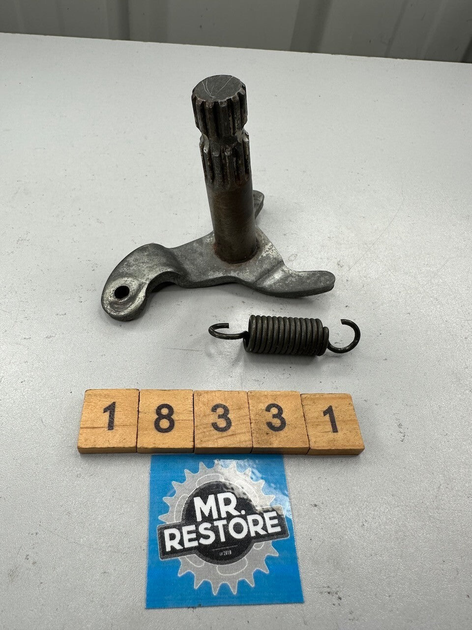 Suzuki GR650 1983-84 Brake Pedal Arm & Spring 43120-15500