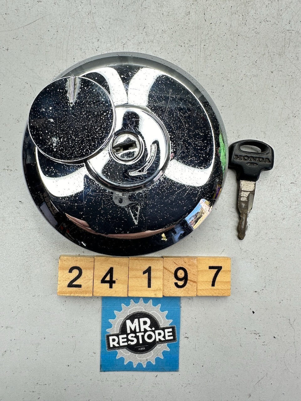 Honda CB1000 CB900 CB750 CB650 CBX1000 VT250 VF500 Fuel Tank Cap & Key