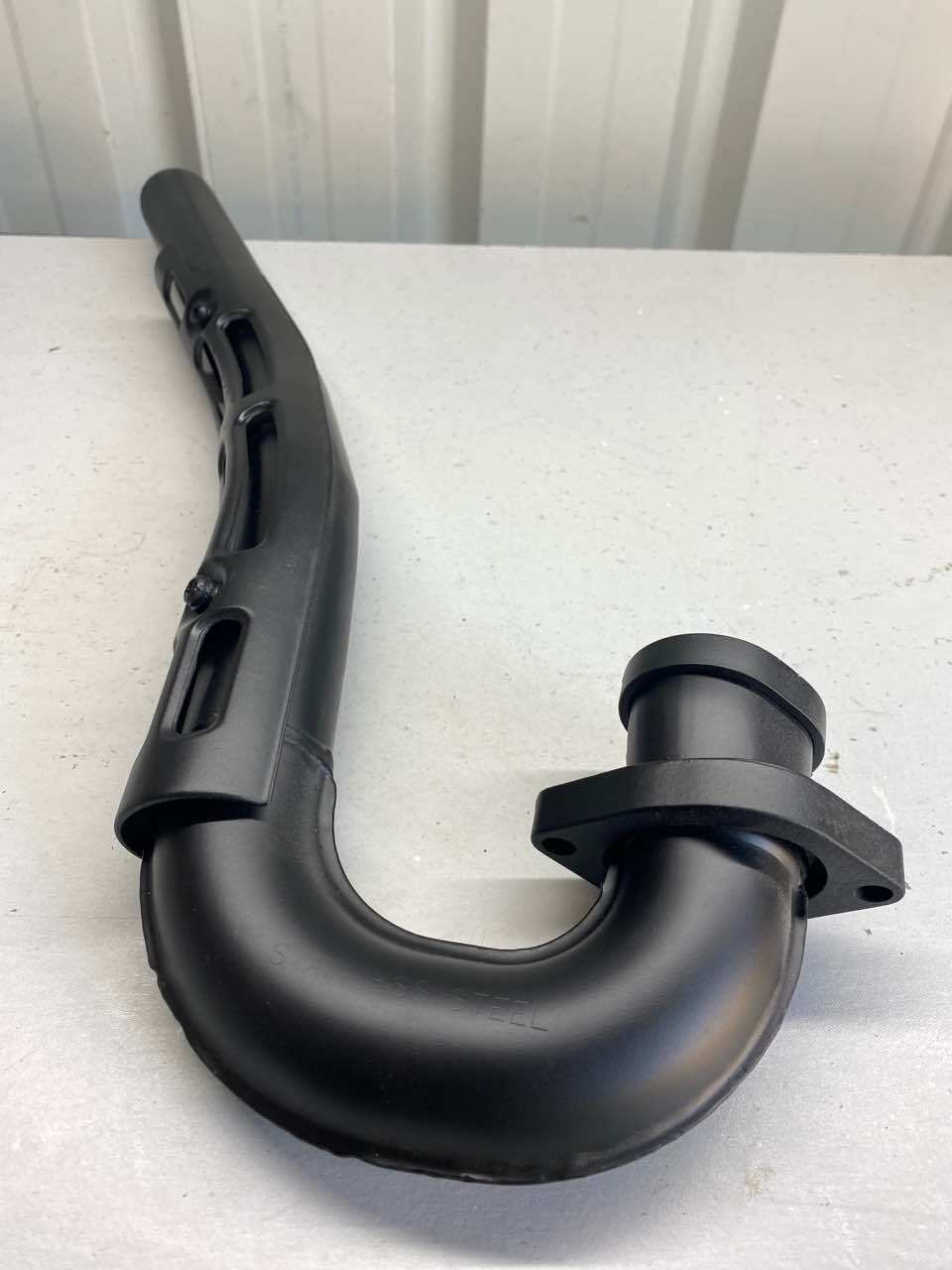 Kawasaki KL600R Exhaust Header & Guard - Painted Stainless Steel KHI E014 - OEM