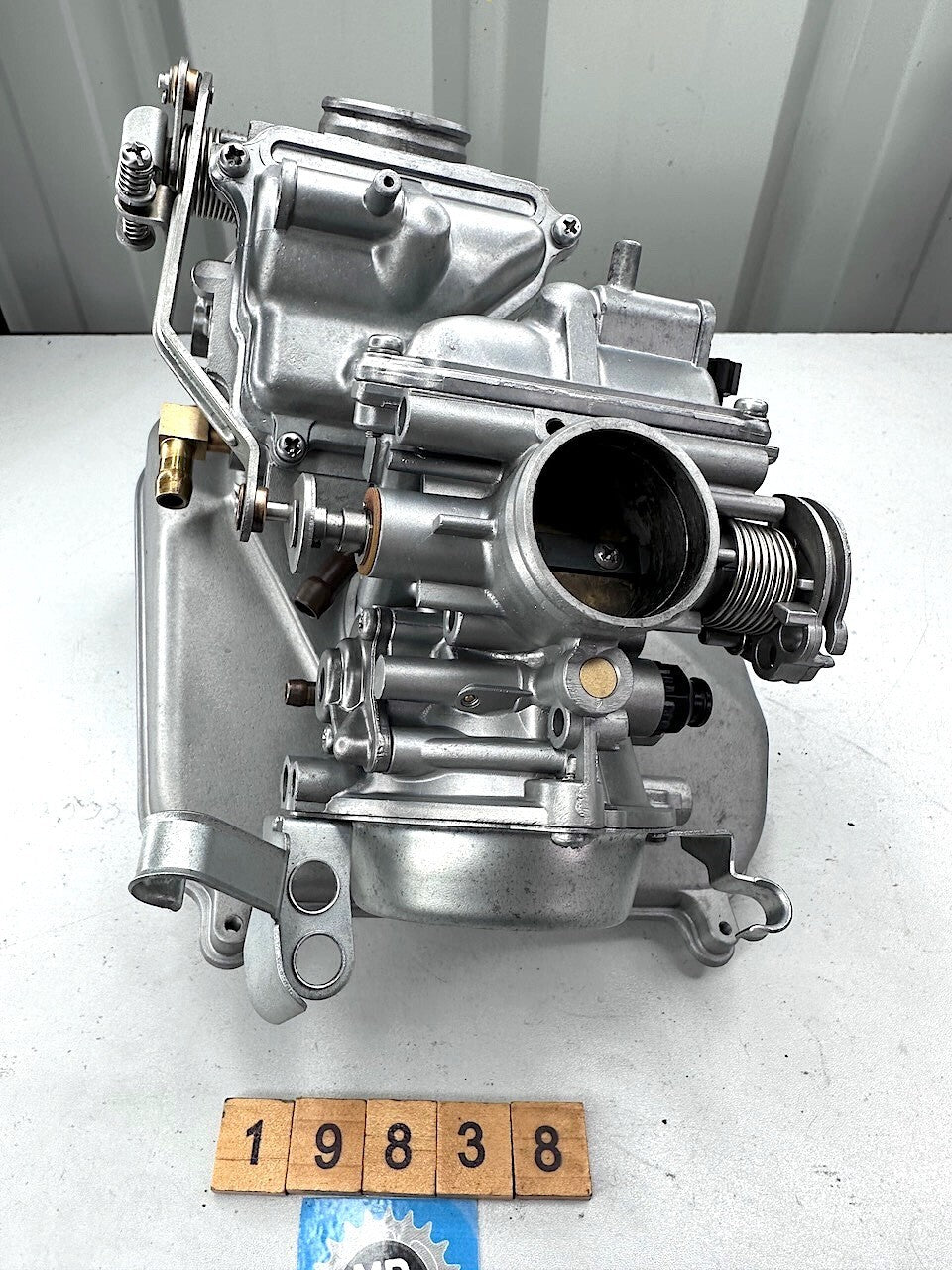 Honda VT250 Pair of Carburettors Carbs - Vapour Blasted
