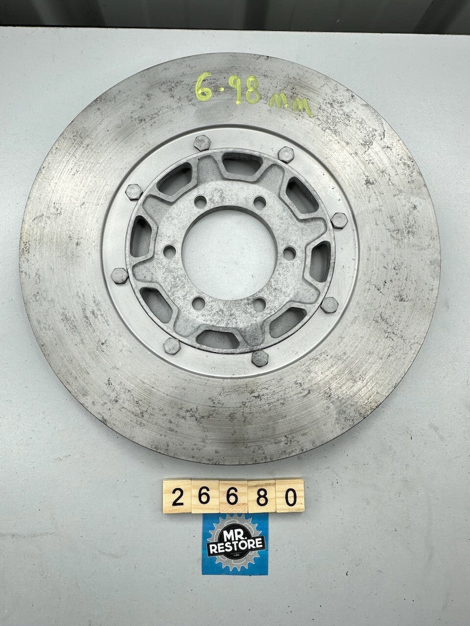 Yamaha RD400 C D E RD250B RD350 A B TX500 XS500 OEM Rear Brake Disc @6.98mm