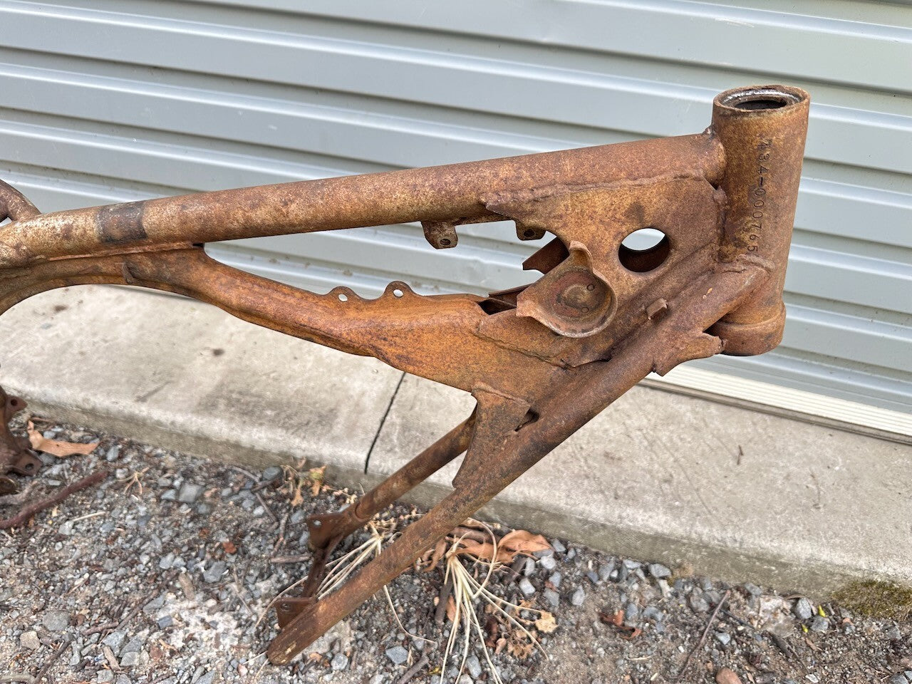Yamaha TY250 A 1974 Frame 434-21110-01-35