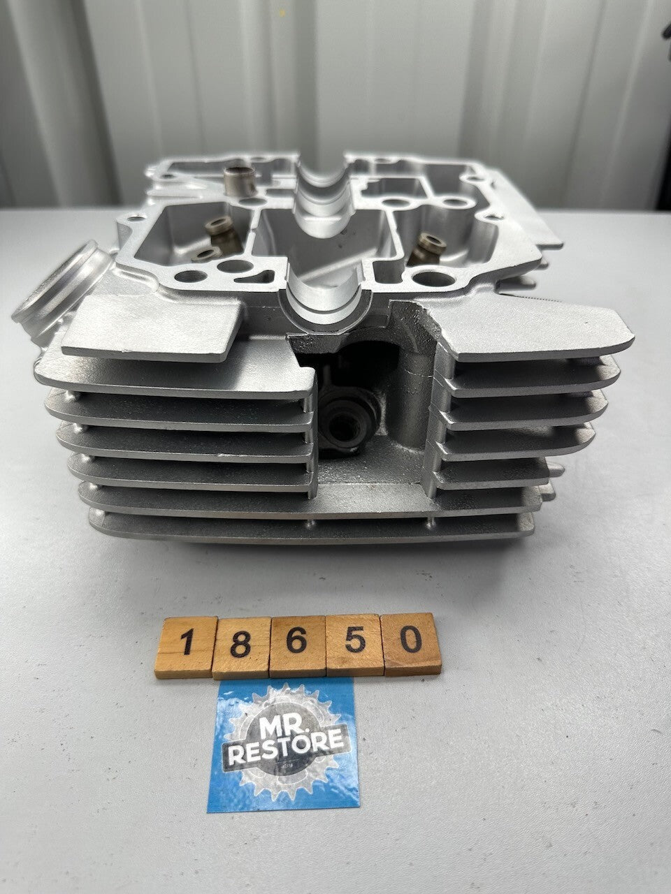 Honda XLV750R Cylinder Head MG7 2 - Vapour Blasted