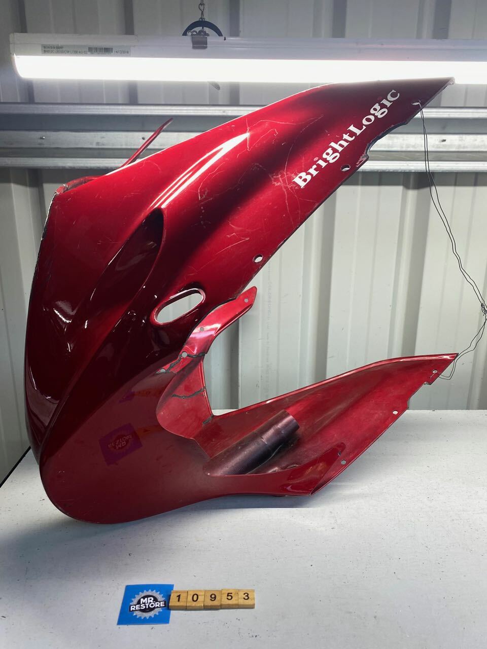 Kawasaki GPZ1100 Front Nose Cone Headlight Surround Fairing OEM 55028-1334