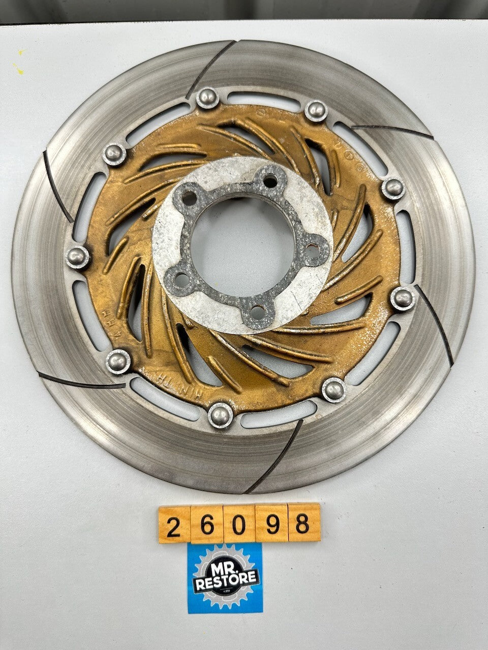 Honda VF750 FD OEM Front Left Brake Disc Rotor with 4.54mm Remaining