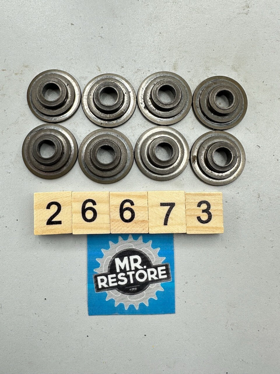 Yamaha Vintage Motorcycle Many Models Valve Retainers x 8 - 2F3-12117-00