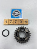 Honda XR250 1996-04 Transmission Mainshaft 5th Gear (25T) 23481-KCE-670