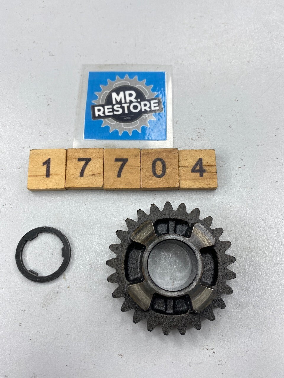 Honda XR250 1996-04 Transmission Mainshaft 5th Gear (25T) 23481-KCE-670