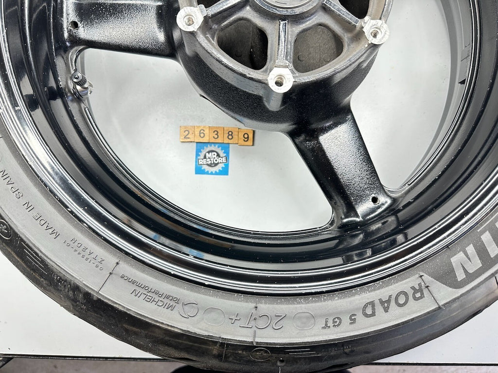 Yamaha XJR1300 '04-16' FZS1000 Rear Wheel & Useable Michelin Road 5 2CT+ Tyre