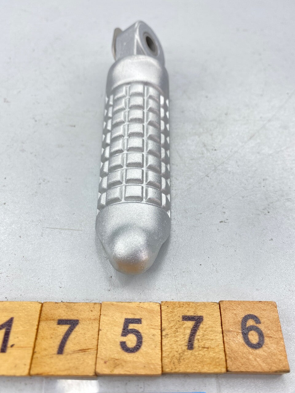Suzuki RG500 RG400 OEM R/H Riders Footrest Peg - Vapour Blasted - 43501-04A00