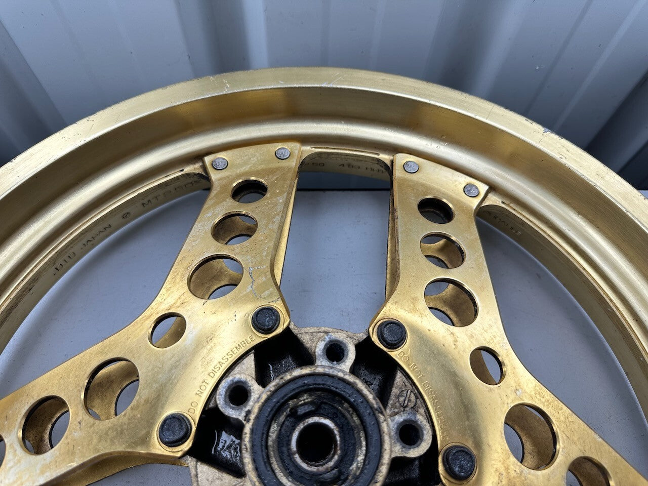 Honda VF750 Front Wheel 16 x 2.50 (Stamped April 1983)