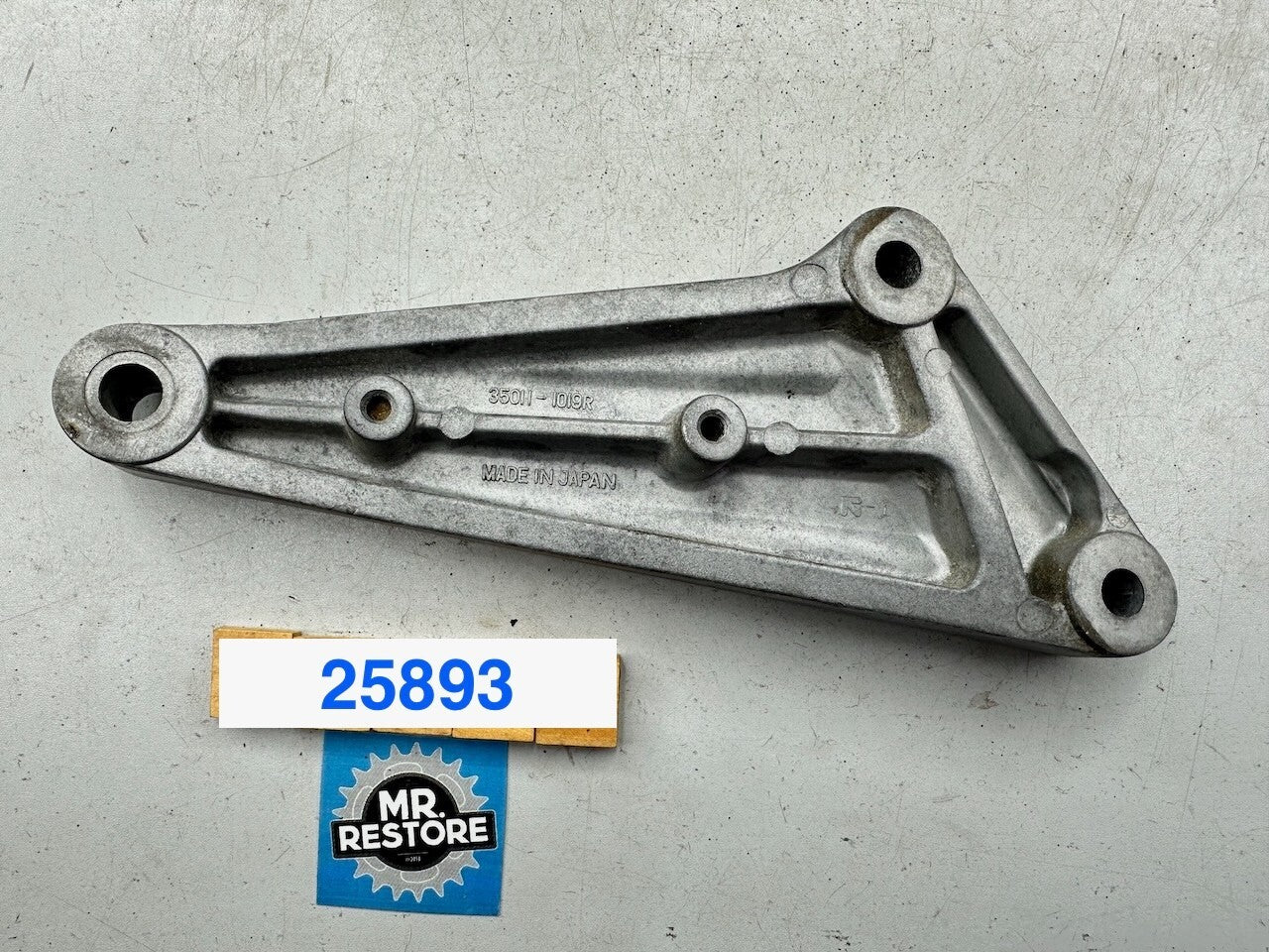 Kawasaki Z1300 KZ1300 ZG1300 Left Muffler Stay Foot Rest Peg Bracket & Bolts