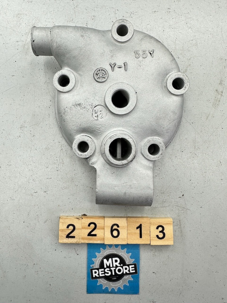 Yamaha YZ125N 1985 OEM Cylinder Head (55Y) 55Y-11111-00