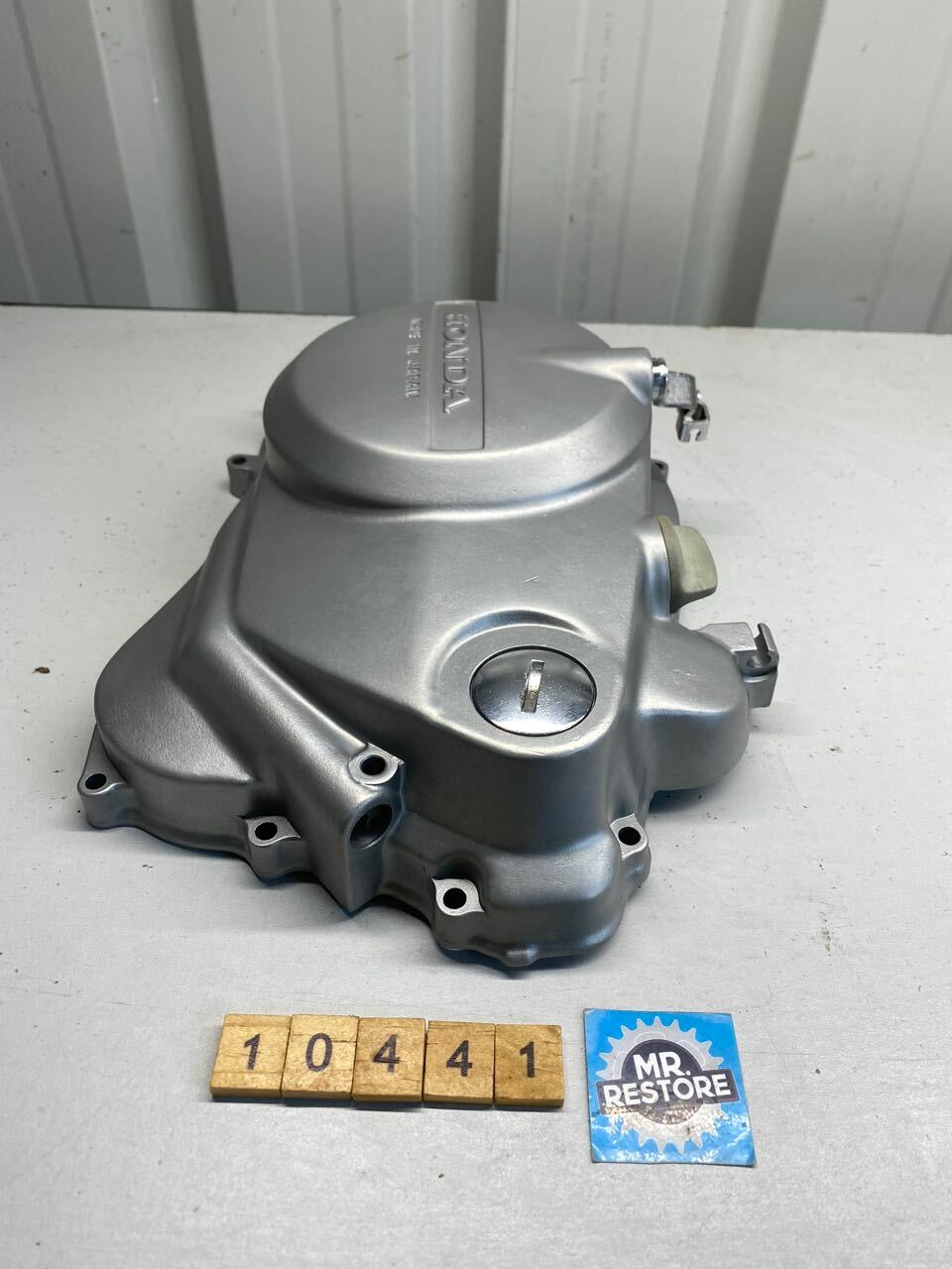Honda CB400T Crankcase Clutch Cover, Clutch lever & Other Parts Vapour Blasted