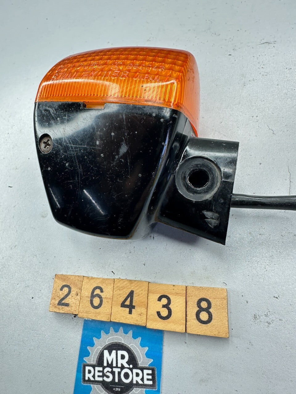Honda VF1000 '84-86' OEM Turn Signal Indicator with OEM Stanley lens (tested)