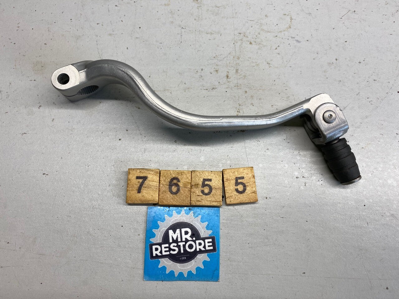 Suzuki RM125 Gear Selector Lever Pedal - Vapour Blasted