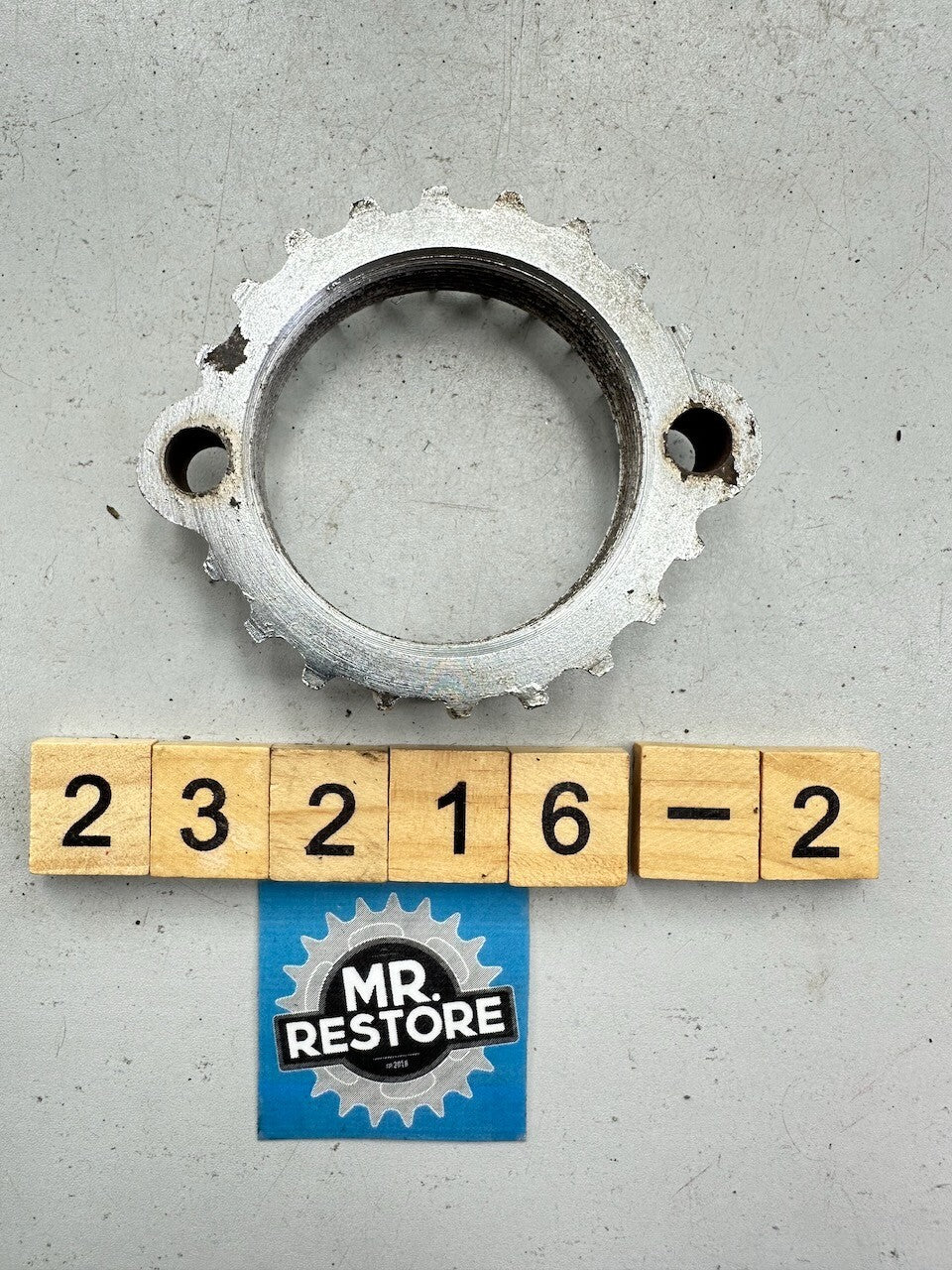 Suzuki GT OEM Threaded Exhaust Ring Nut Flange Joint Clamp