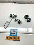 Yamaha XV1000 Virago 1984 Front Brake Hose Stays & Bolts VGC 42X-25875 42X-25876