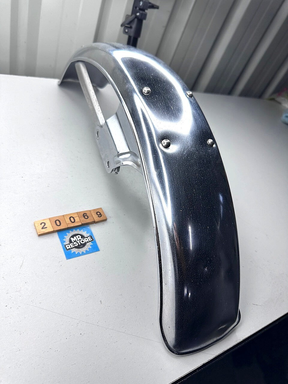Kawasaki KZ LTD250 1984 OEM Front Fender Mudguard & Stays