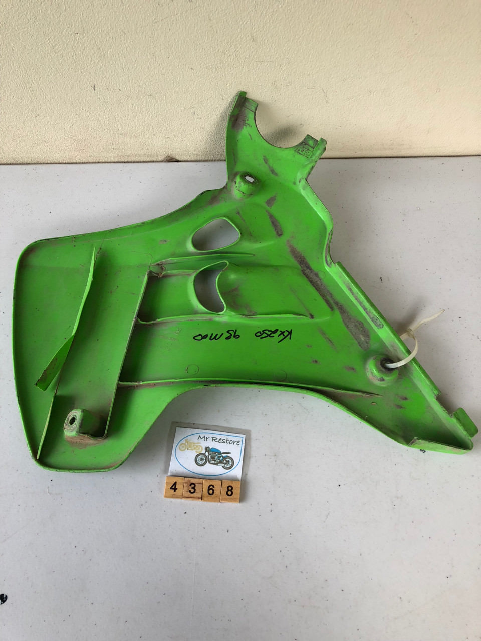 Kawasaki KX250 49089-1105 R/H Side Panel Genuine OEM VMX Classic