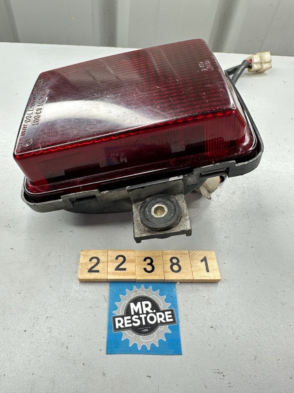 Kawasaki GPZ1000RX ZX1000 1986-88 Rear Light Taillight (tested) 23025-1119