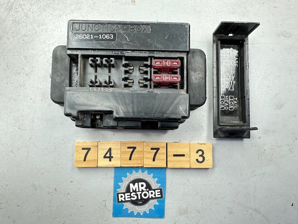 Kawasaki Junction Fuse Box GPX250 ZZR250 & Many More Kawasaki Models 26021-1063