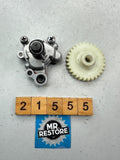 Yamaha TZR250 1KT 2MA TDR250 R1-Z Rotor Housing & Pump Driven Gear