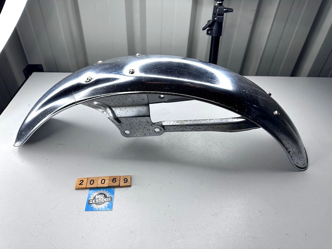 Kawasaki KZ LTD250 1984 OEM Front Fender Mudguard & Stays
