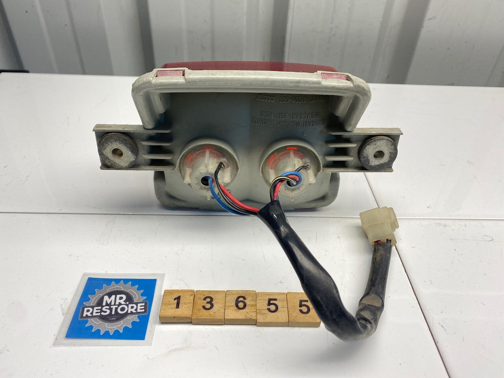 Kawasaki ZX10 1988-90 Rear Taillight Assy With Harness 23025-1176