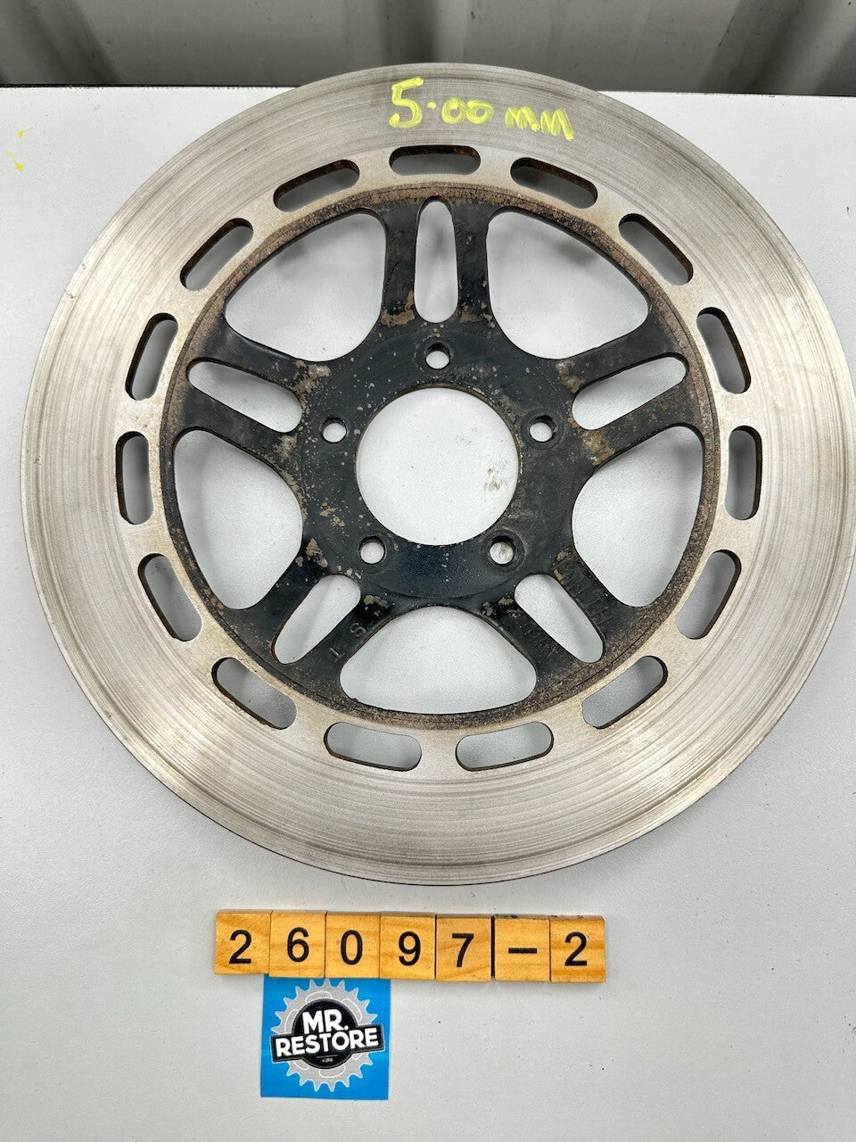 (PO) Honda GL1000 CB900 CB750 CB650 CB400 CM450 OEM Front Brake Disc (over 5mm)