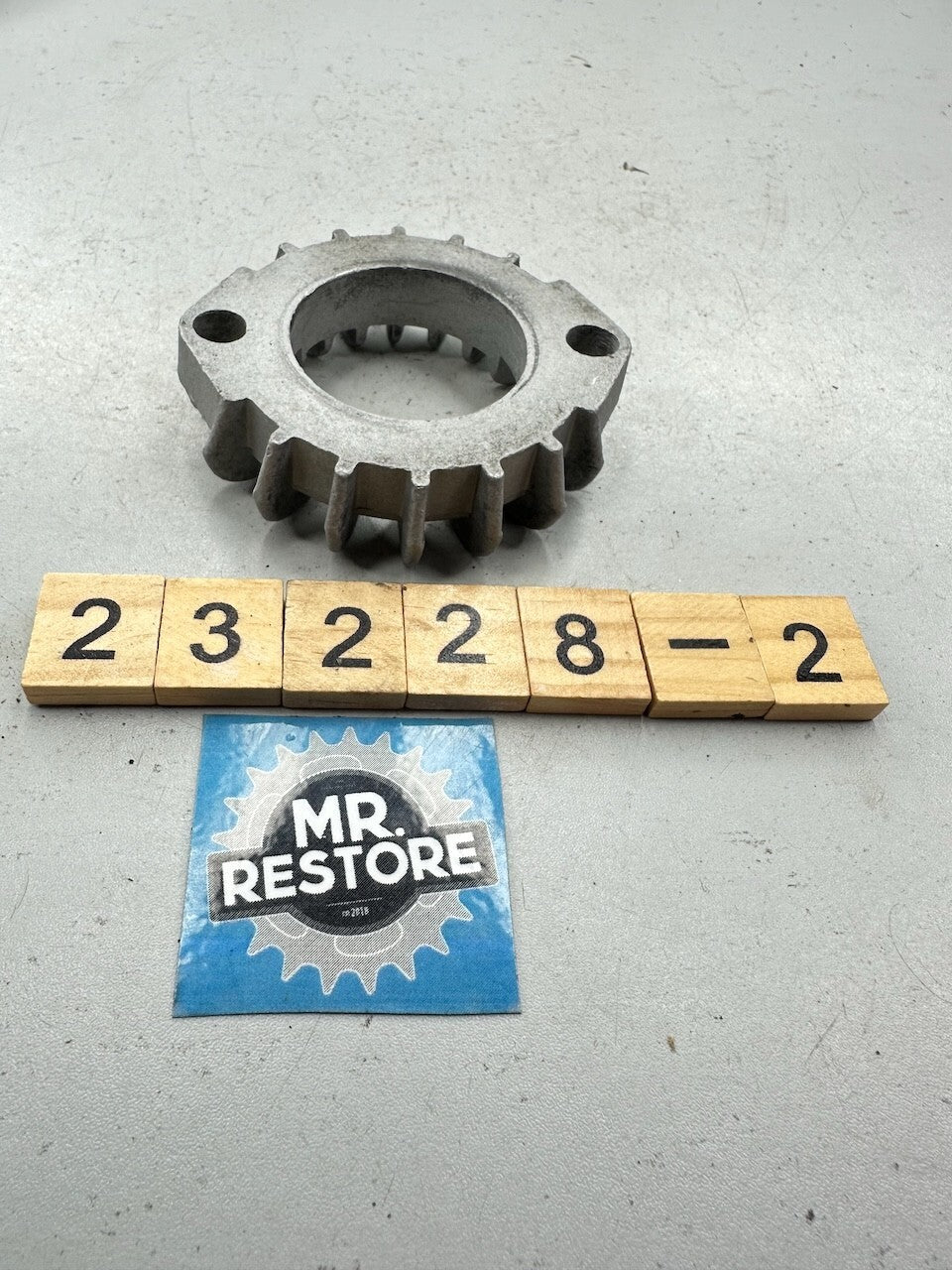 Laverda 1200 1000 OEM Alloy Exhaust Ring Nut Flange Joint Clamp 30620110