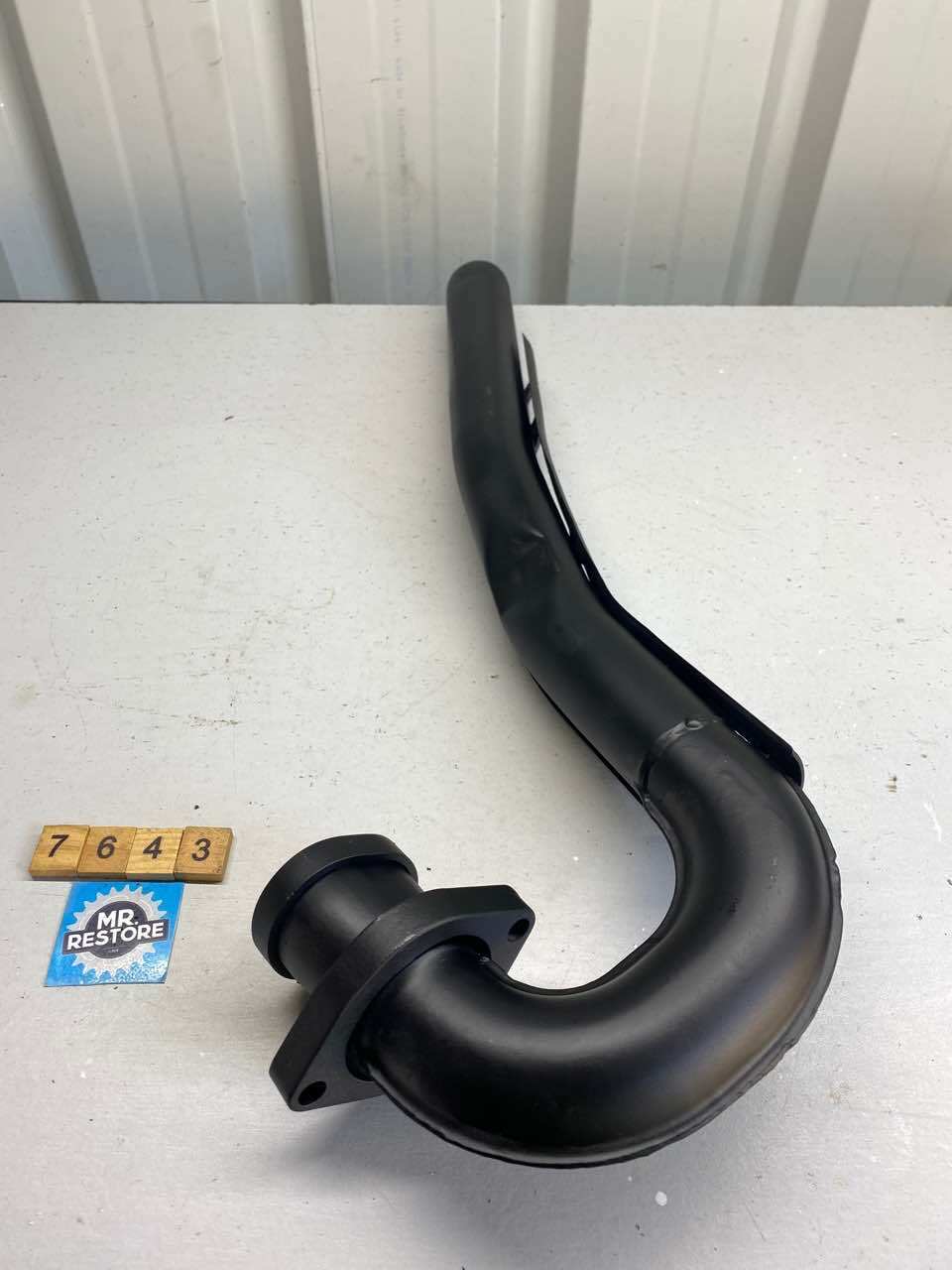 Kawasaki KL600R Exhaust Header & Guard - Painted Stainless Steel KHI E014 - OEM