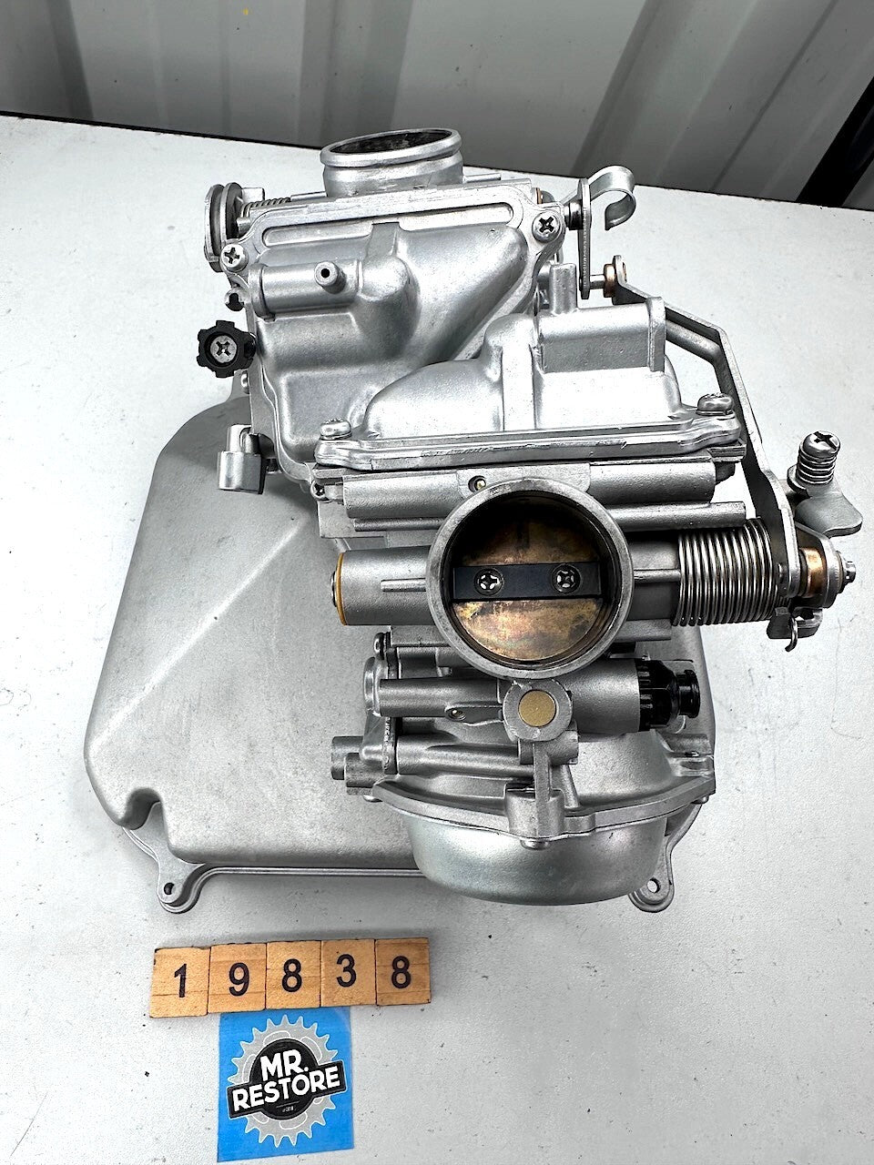 Honda VT250 Pair of Carburettors Carbs - Vapour Blasted