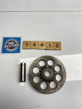 Kawasaki GPZ900 ZX900 Starter Reducer Gear & Pivot 1984 - 81/15 tooth 160853