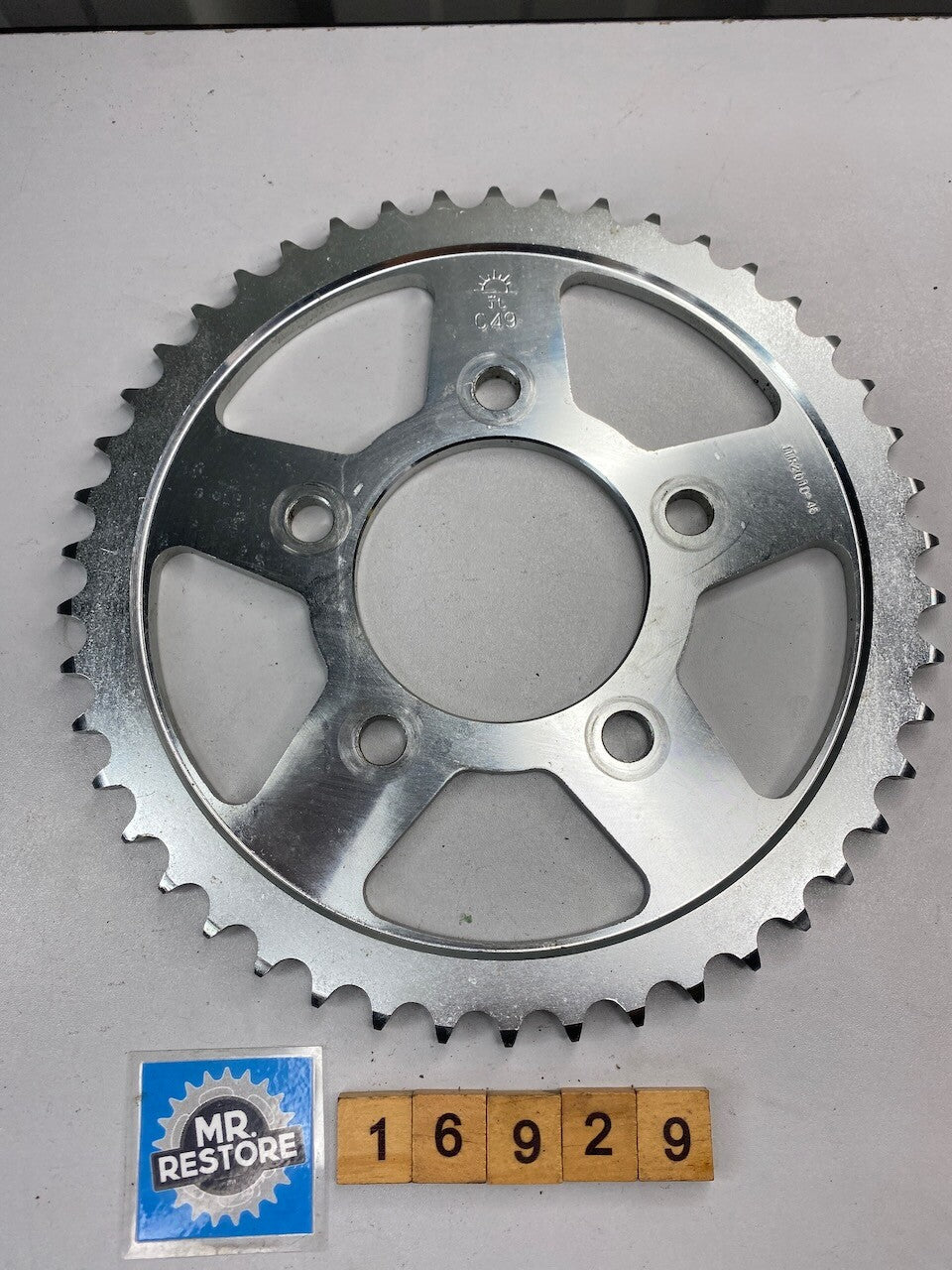 Triumph Rear Sprocket 46 Tooth by Jomthai Asahi 2010043-T0301