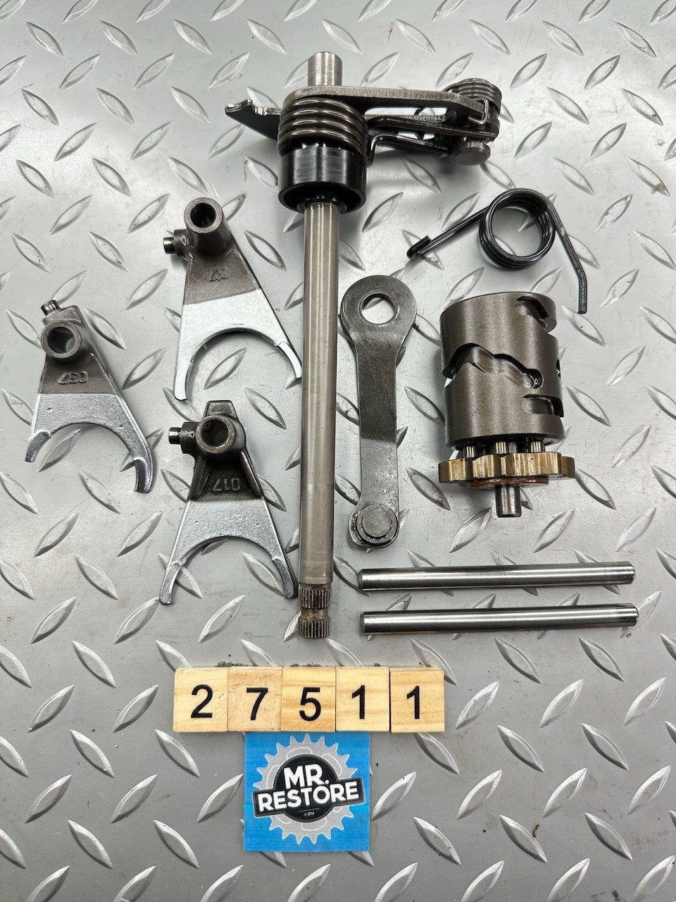 BMW F650GS '99-07' F650CS G650GS 08-1'0 Gear Shift Selector Shaft / Forks / Drum
