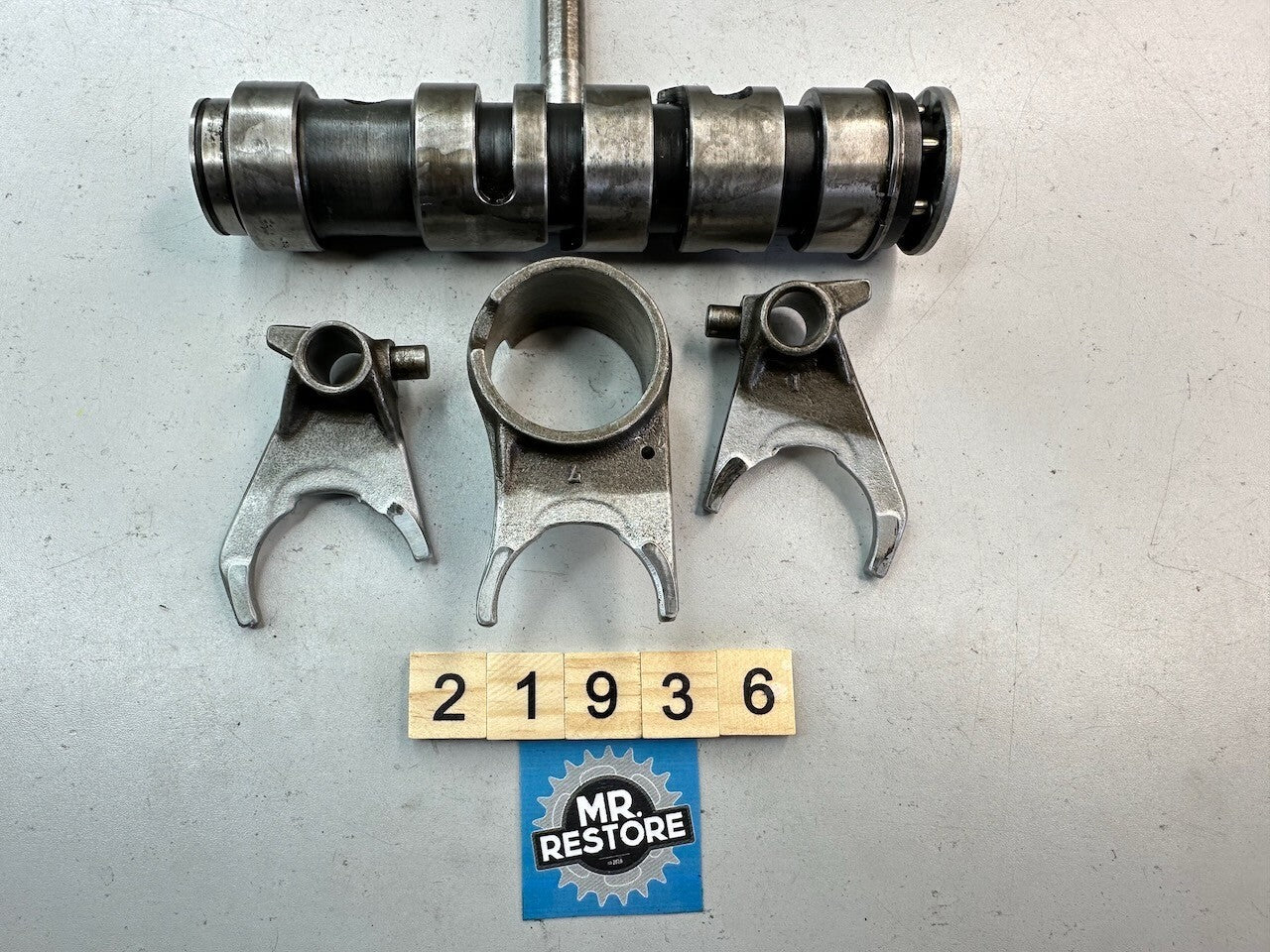 Kawasaki ZX750 GPZ750 Turbo Gear Shift Forks & Drum