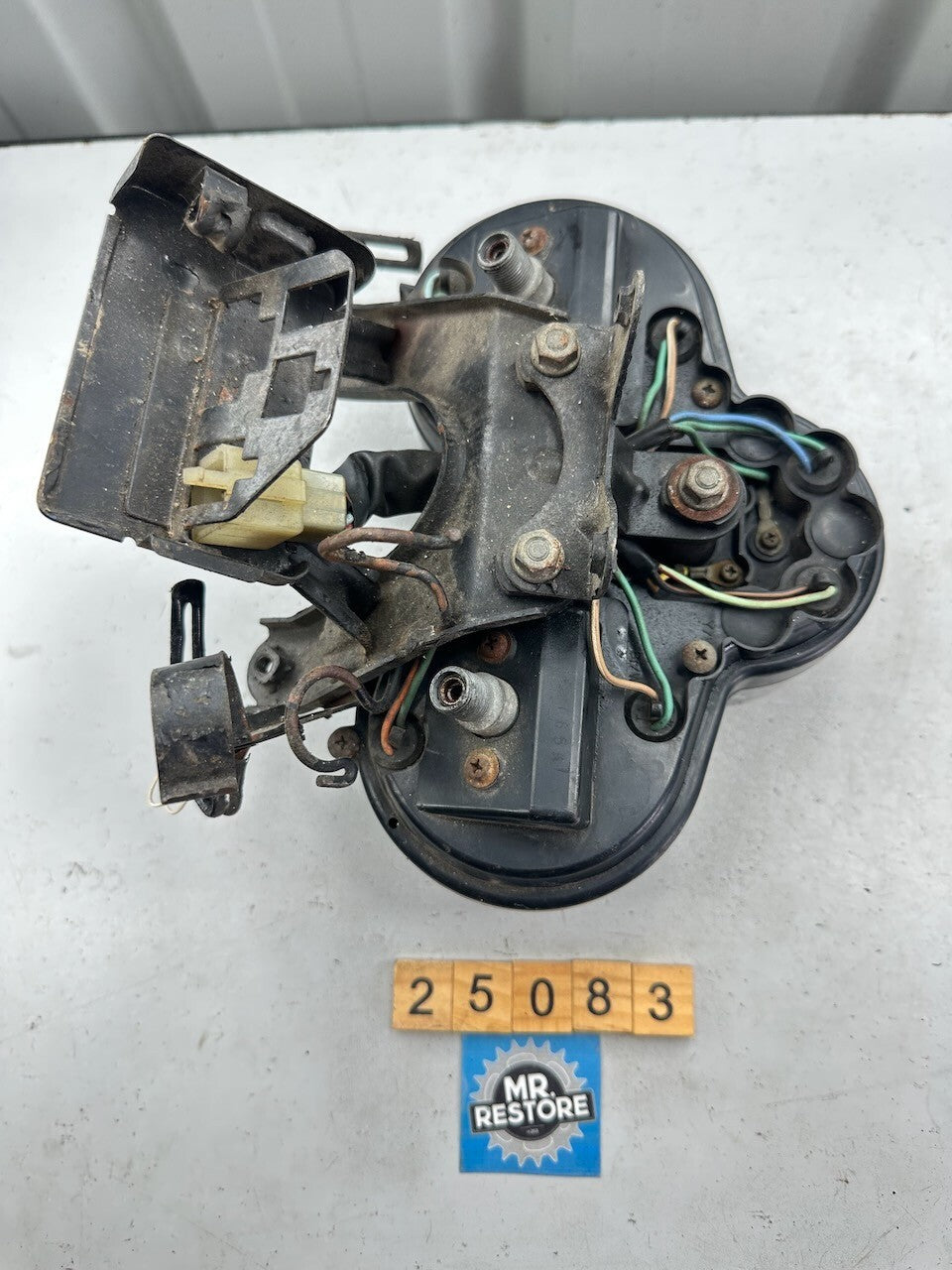 Honda CBX250 KMH Meters Dashboard, Harness & Bracket (Tested)
