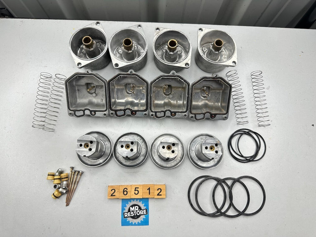 Honda CB900 F Boldor Set of Carburettors Carburetors Keihin 51A (1 is damaged)
