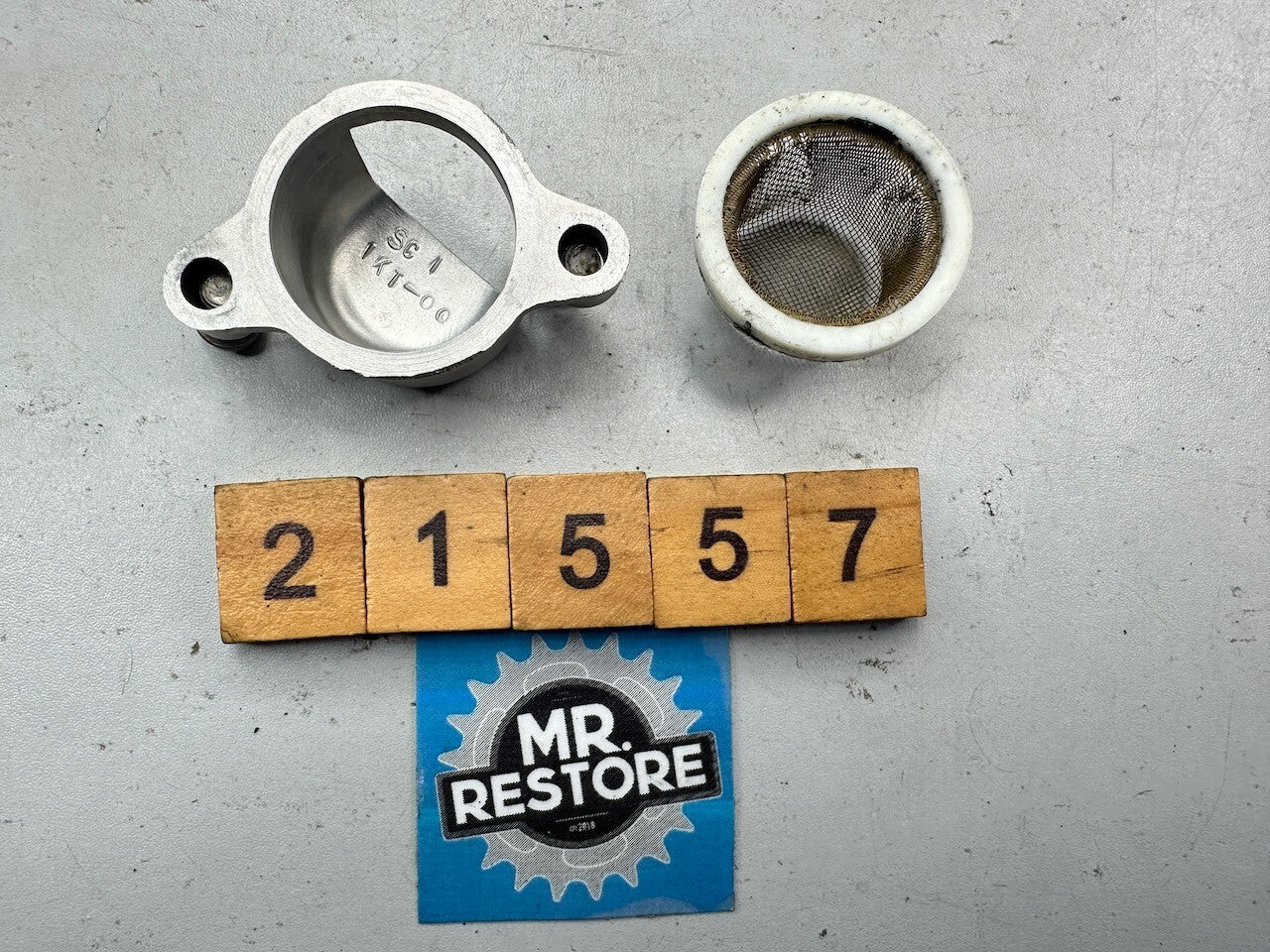 Yamaha TZR250 1KT 2MA TDR250 TDR240 R1-Z Oil Strainer & Cover