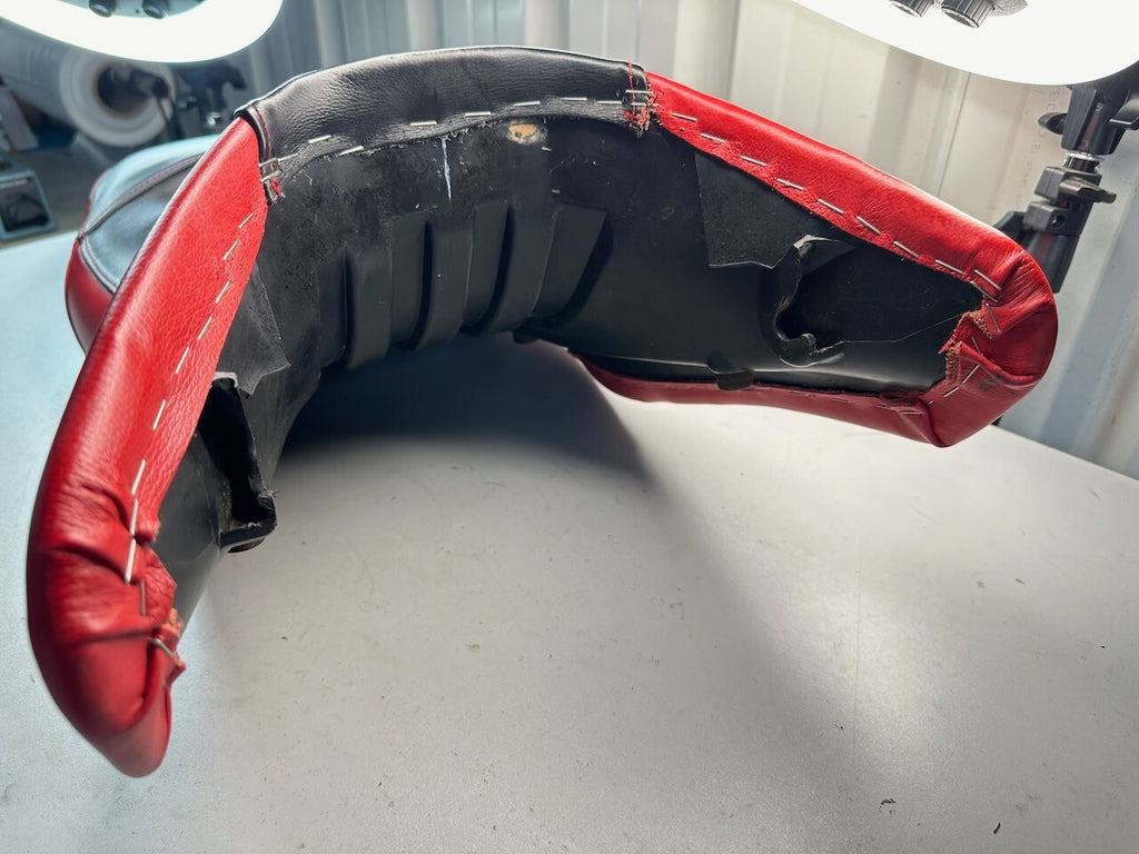 BMW F650GS G650GS 1999-2015 Leather Covered Dual Seat (as new)