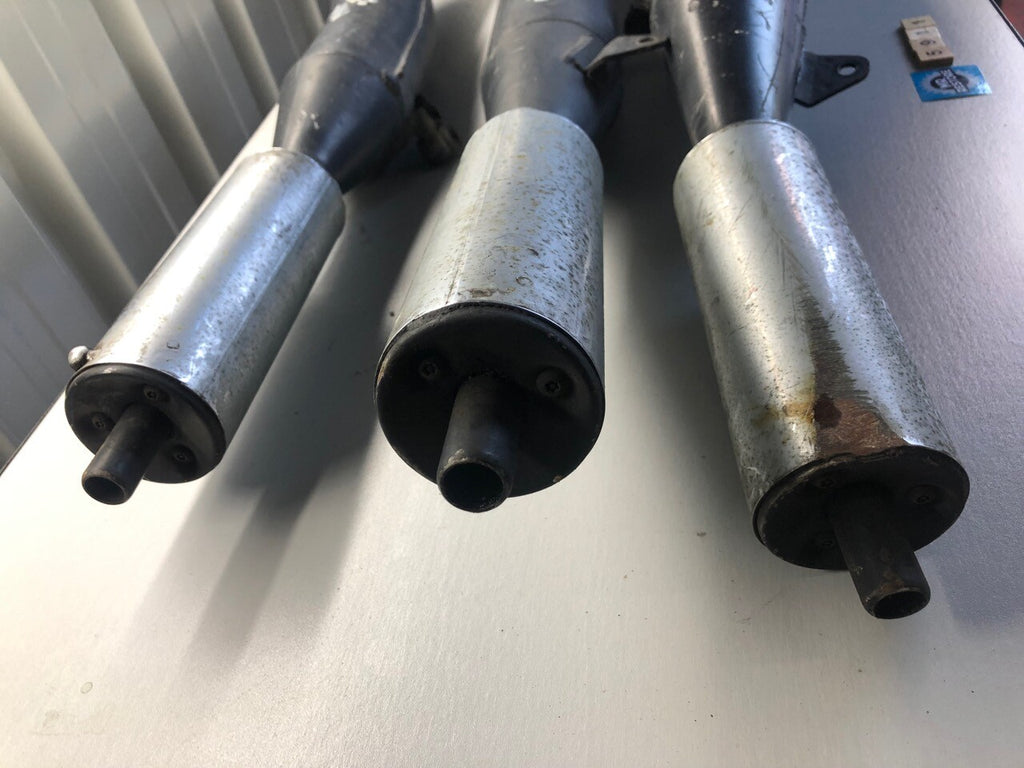 Honda MVX 250 Set of 3 Exhaust Pipes OEM **RARE**