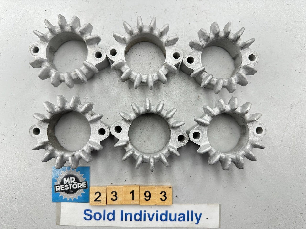 Honda CB450 CB400 CB250 CM450 CM400 OEM Alloy Exhaust Ring Nut Flange Clamp